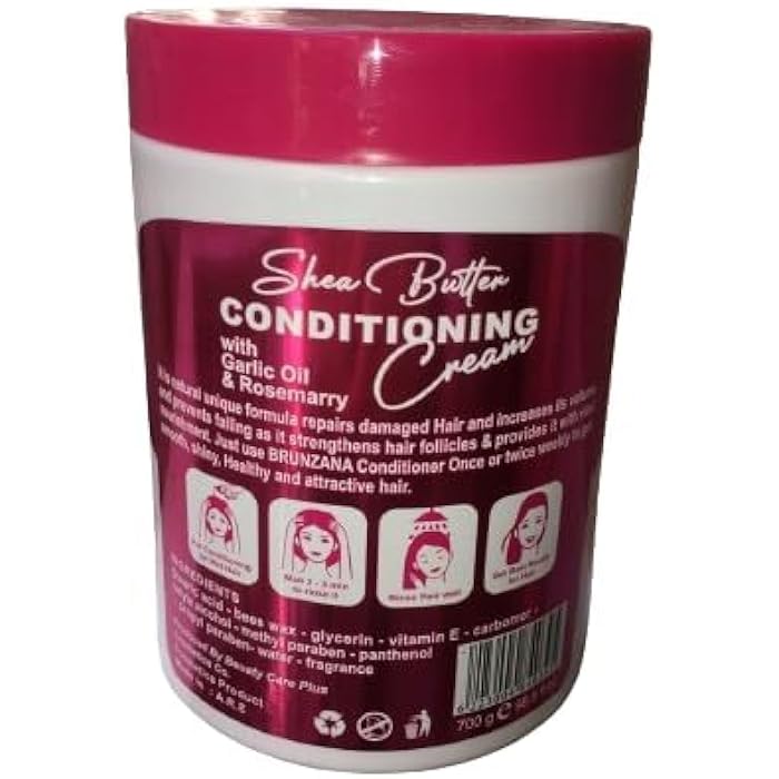 BRUNZANA Conditioner with garlic oil, rosemary and shea butter 700 g - Image 2